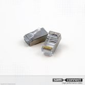 Conector RJ-45 8P8C para UTP Cat 7, set 10 p.