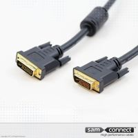 Cable DVI-I Doble Enlace, 10m, m/m