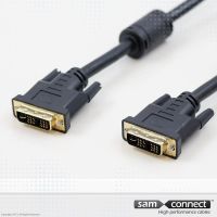 Cable DVI-I Simple Enlace, 3m, m/m