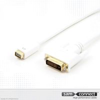 Cable de DVI Mini a DVI-D, 1m, m/m