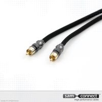 Cable de RCA Coaxial, 3m, m/m