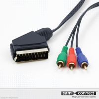 	Cable SCART a Componente, 3m, m/m